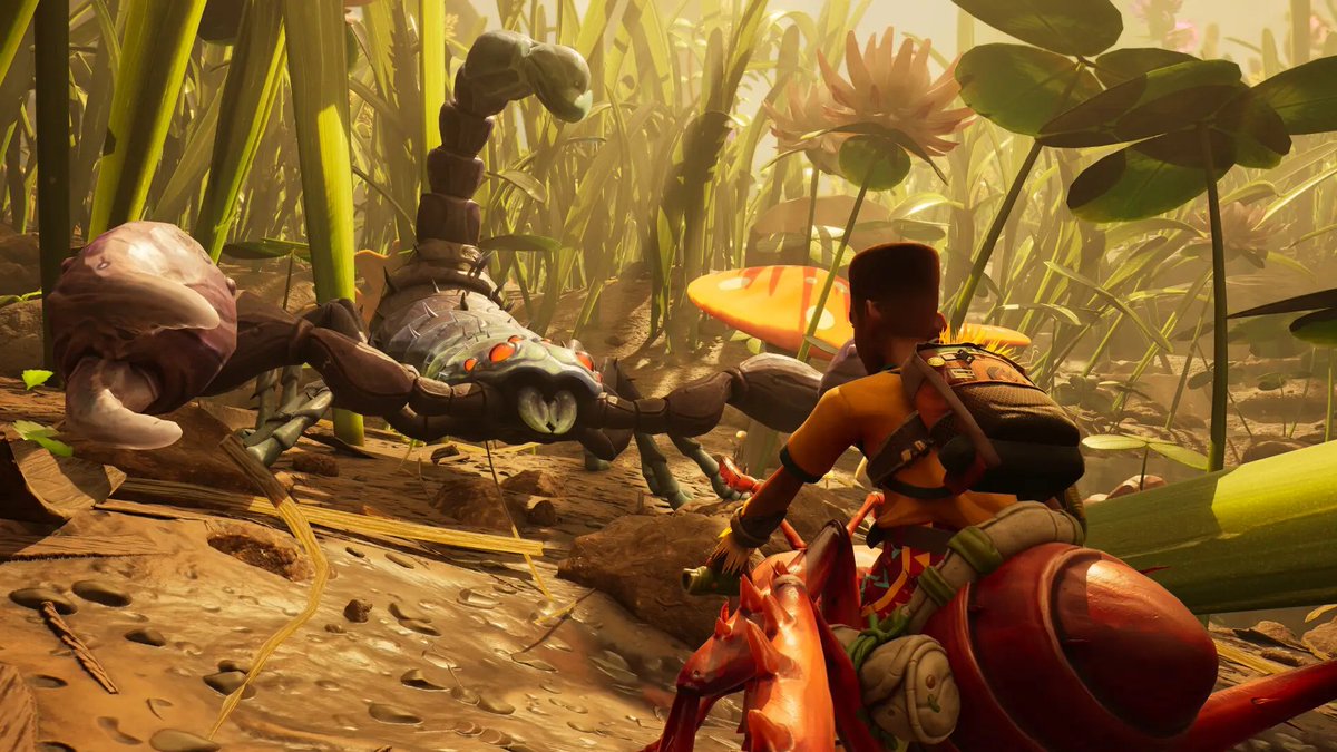 eurogamer's tweet image. From small beginnings, Grounded could end up a trilogy of games - the studio already has the ideas eurogamer.net/grounded-could…