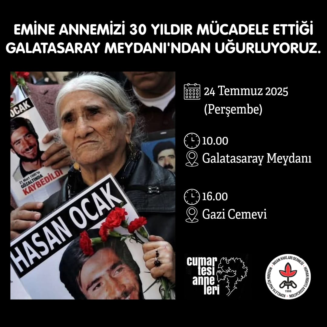 Annemiz #EmineOcak'ın uğurlama programı