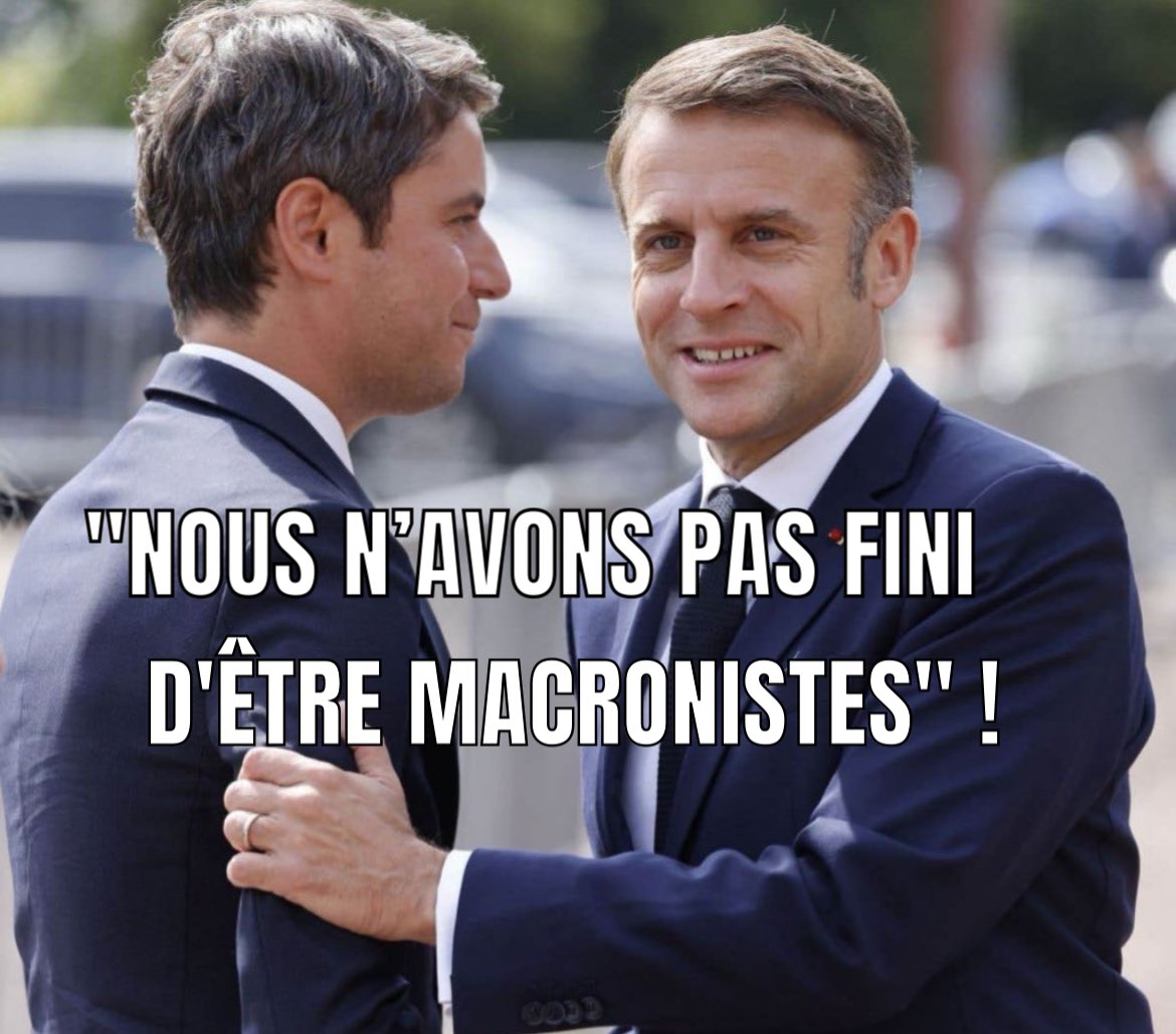 Les propos de <a href="/BrunoRetailleau/">Bruno Retailleau</a> sur la fin du #macronisme qui "alimente l'impuissance" sont indécents et inadmissibles de la part d'un ministre   nommé par le PR 🤢 
Ils contribuent à fragiliser nos #institutions 🙄
Réaffirmons plus que jamais notre soutien à <a href="/EmmanuelMacron/">Emmanuel Macron</a> 🇫🇷🫶
