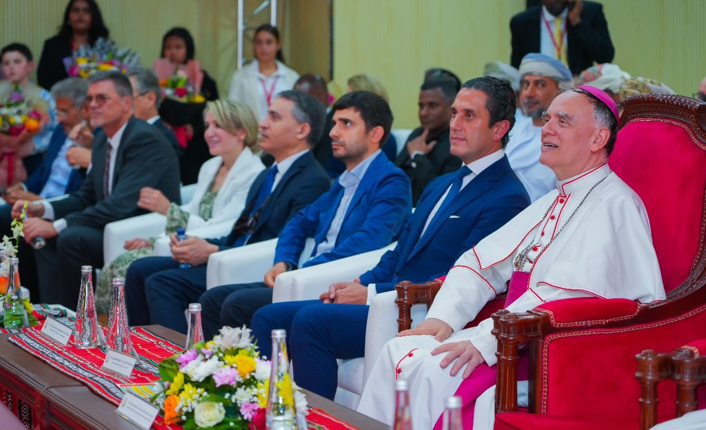 Ambassador <a href="/HajlaouiNabil/">Ambassadeur Nabil Hajlaoui السفير نبيل حجلاوي</a> participated in the inauguration of the Presbytery and Catechism new block of the Holy Spirit Catholic Church in Ghala - Oman, a tolerant country open to other religions.