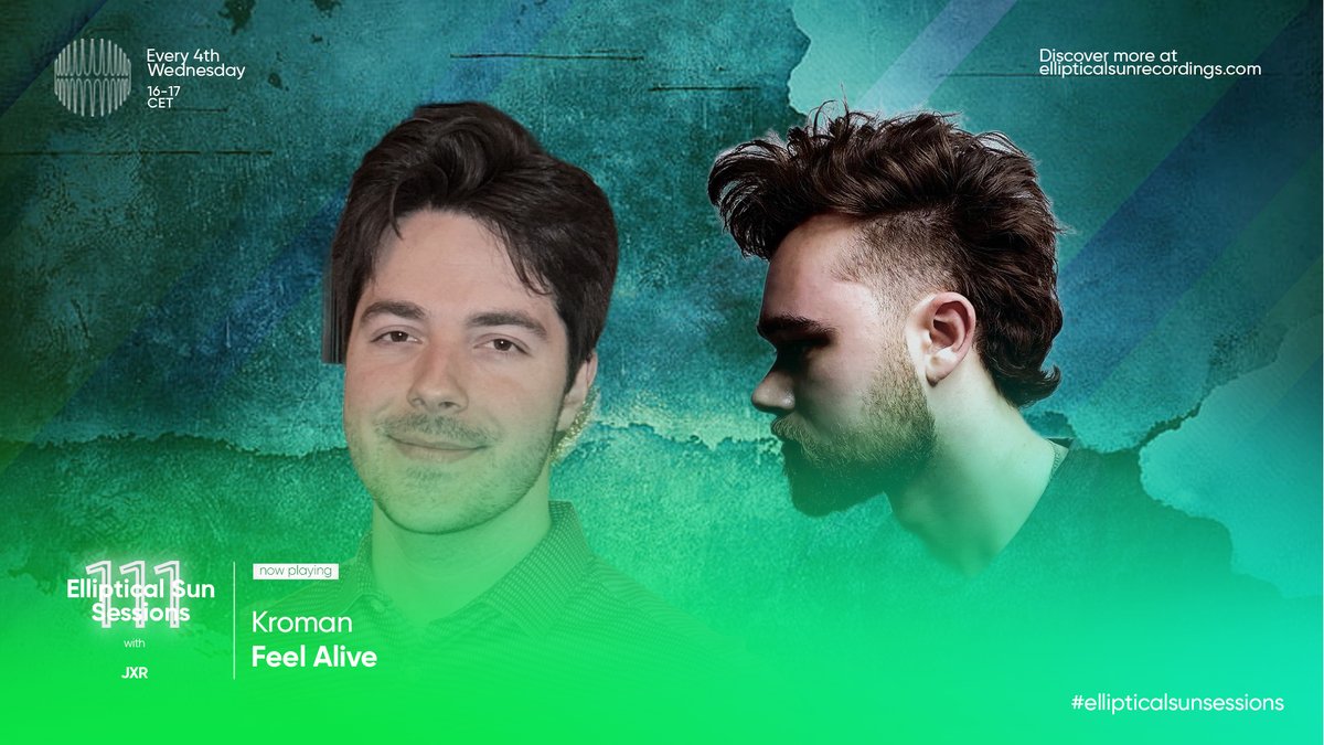 11. <a href="/kromanmusic/">Kroman</a> 'Feel Alive' // #EllipticalSunSessions 111 with JXR

Tune in: youtube.com/watch?v=cpbjS6…
