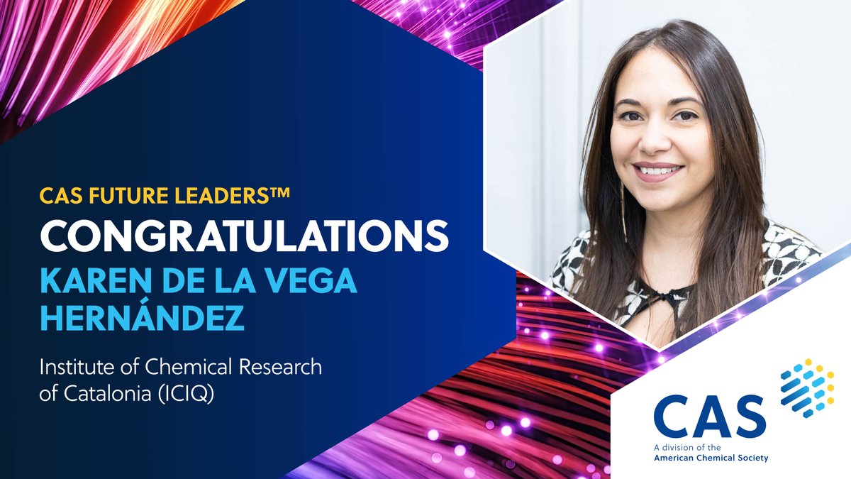 CASChemistry's tweet image. Karen is focused on the late-stage functionalization of drug molecules, with the goal of driving innovation in drug design and synthesis. Learn more about @delaVegaH_Karen and the 2025 #CASFutureLeaders before they arrive in Columbus this August. ow.ly/Rjuw50WqS1u