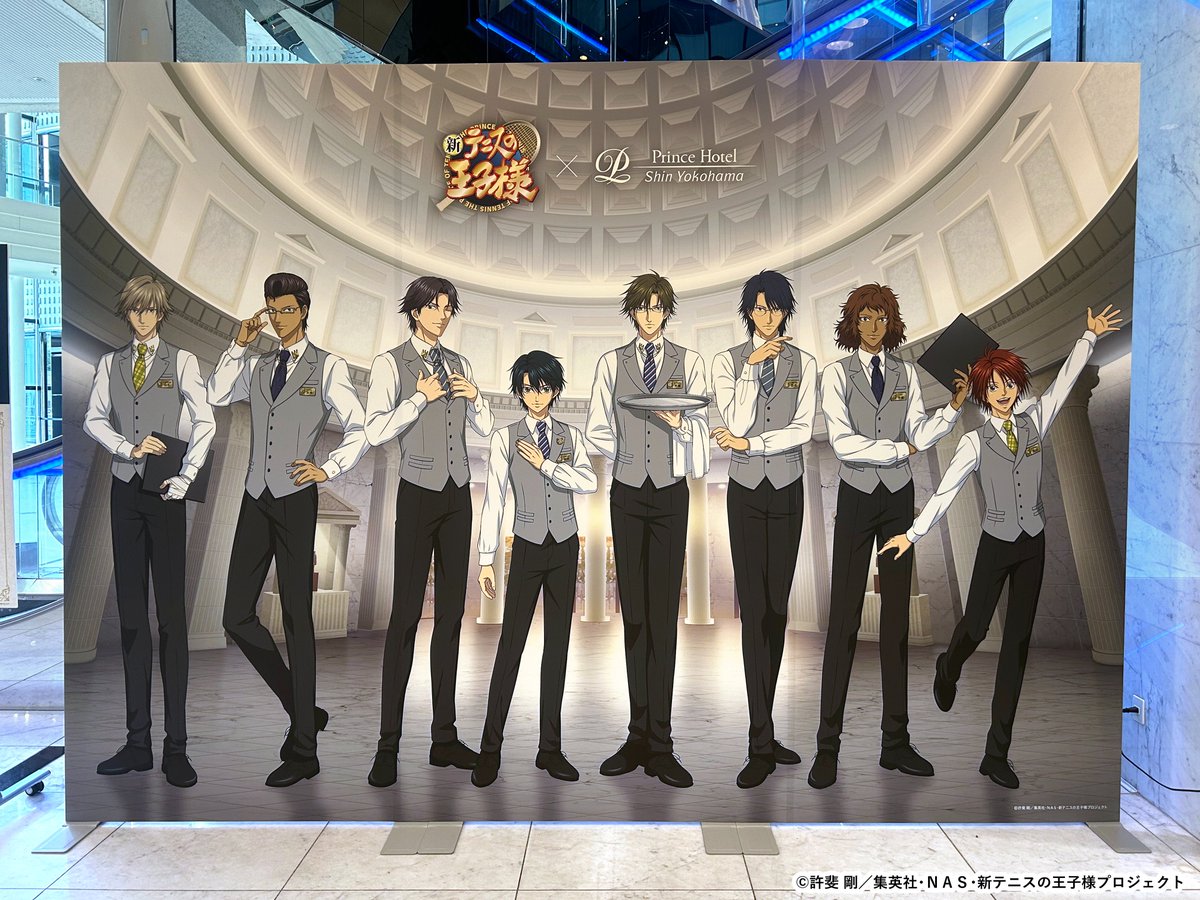 medicos_et_02's tweet image. ┎┈┈┈┈┈┈┈┈┈┈┈┈┈┒
⠀⠀アニメ『新テニスの王子様』
⠀⠀×
⠀⠀新横浜プリンスホテル 第2弾
⠀⠀⠀⠀⠀⠀⠀✨開催中✨
┖┈┈┈┈┈┈┈┈┈┈┈┈┈┚
バーラウンジ&POP UP SHOPで
等身大パネルを展示中!
ご来場お待ちしております🎾
≪ホテルコラボ≫…