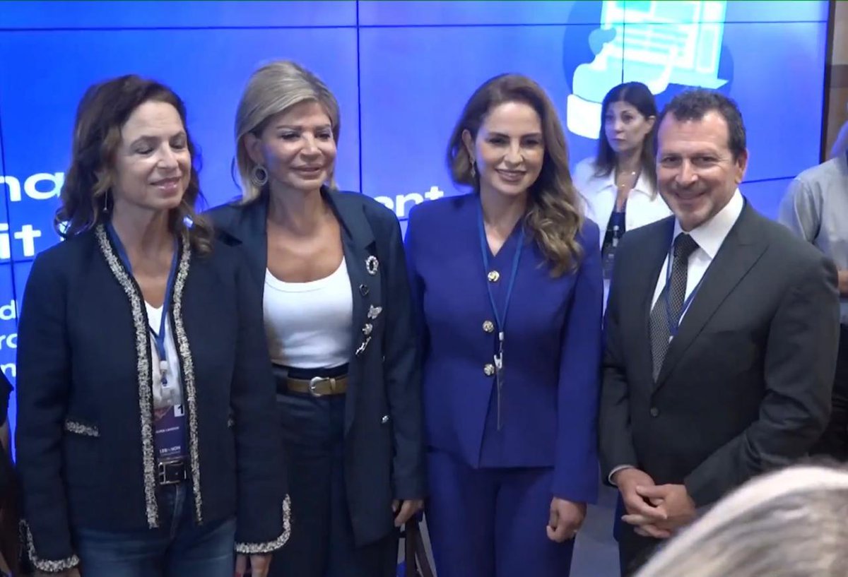 may_chidiac's tweet image. Dr. May Chidiac attended the “AI in Lebanon Conference 2025”, officially launched on July 21 at the MEA Training & Conferences Center in Beirut, under the patronage of H.E. Dr. Kamal Shehade, Lebanon’s Minister of the Displaced and Minister of State for Technology and Artificial…