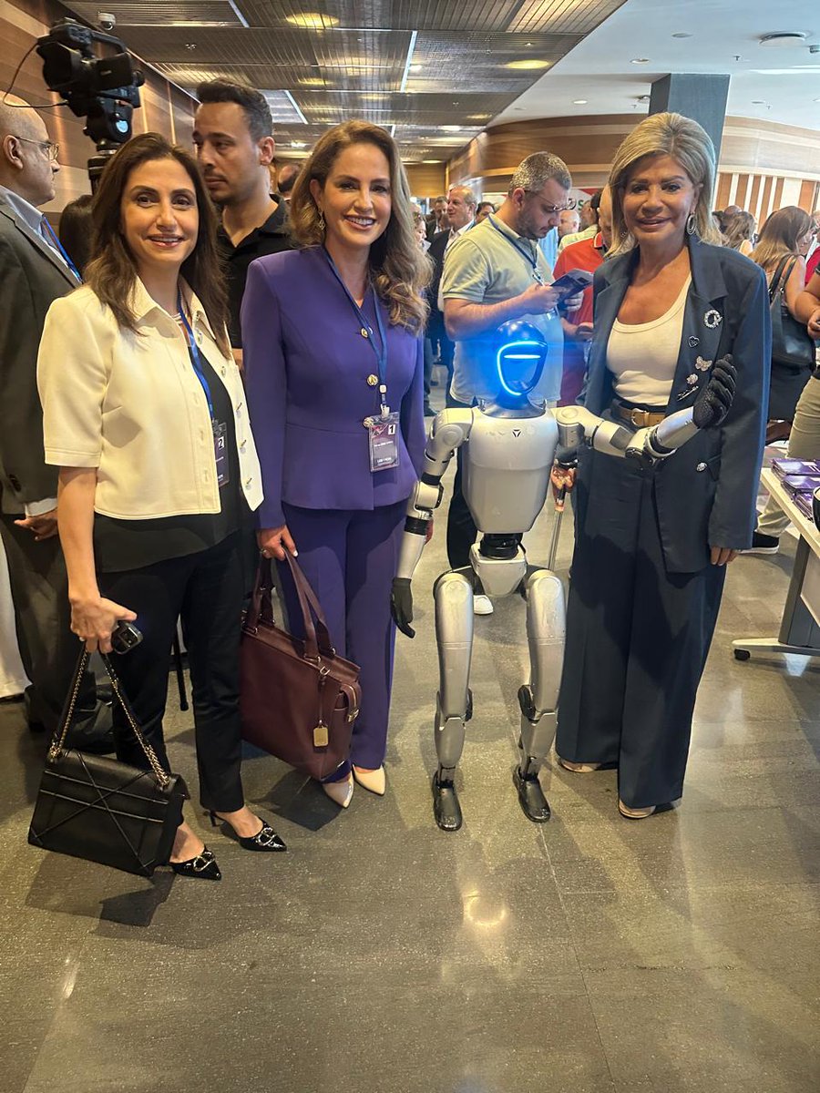 may_chidiac's tweet image. Dr. May Chidiac attended the “AI in Lebanon Conference 2025”, officially launched on July 21 at the MEA Training & Conferences Center in Beirut, under the patronage of H.E. Dr. Kamal Shehade, Lebanon’s Minister of the Displaced and Minister of State for Technology and Artificial…