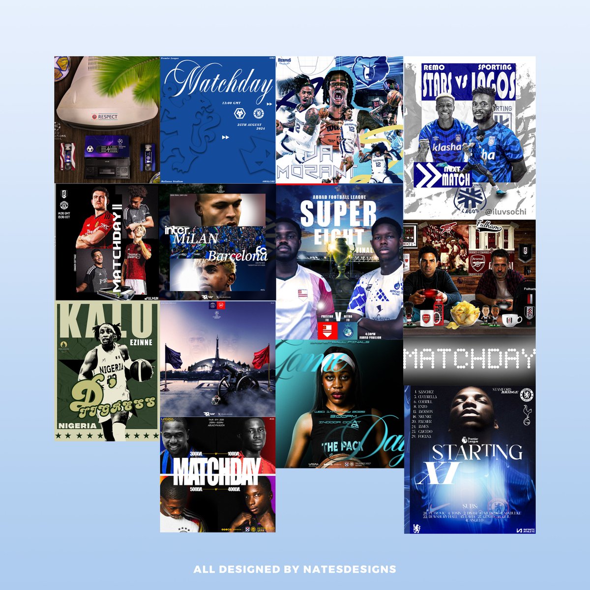ihatesochi's tweet image. Hello Twitter/X I'm Nate a versatile graphic/creative designer turning ideas into bold visuals. From posters & flyers to sports designs, cover arts, fashion designs and photo manipulations I do it all.
Let’s create something that stands out🎨!
📧: sochibundum03@gmail.com