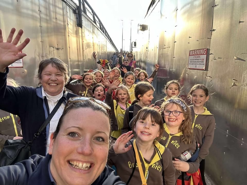 Children helping children is very powerful! Huge thanks to the Newport Brownies and their leaders for another fabulous sponsored walk fundraiser for Uphill - the £2000 raised will fund water and building projects in Uganda.