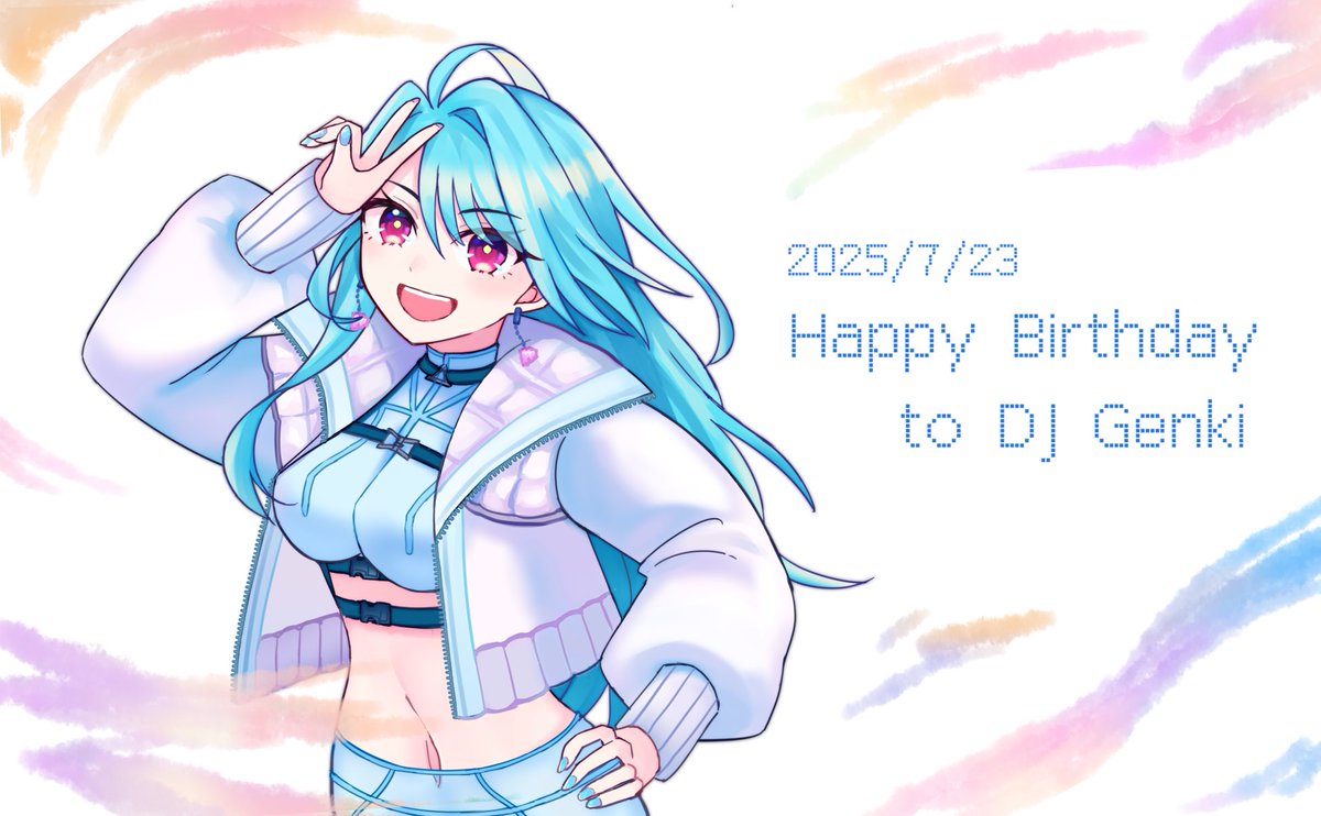 Genkiさんお誕生日おめでとうございます🎉
 #たのあーと