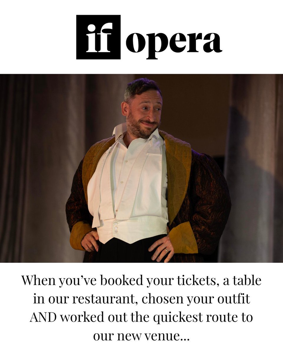 if_opera's tweet image. Not quite so organised and still want to book tickets for one of our performances? Well, you're in luck, there are a limited number of tickets left! Buy yours before it's too late: ifopera.com/2025-programme
#Opera #IfOpera #Operafestival #BradfordOnAvon #limitedtickets #lastchance