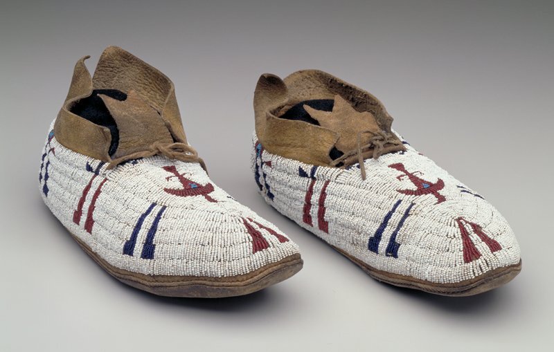 mia_afamart's tweet image. Pair of Moccasins collections.artsmia.org/art/61031/