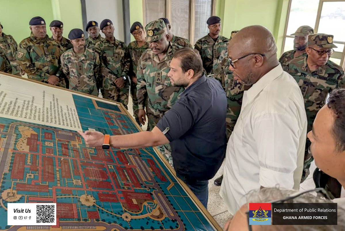 GhArmedForces's tweet image. The Chief of the Defence Staff (CDS), Lieutenant General William Agyapong, has paid an operational visit to the 4 Garrison.
gafonline.mil.gh/publication/ne…