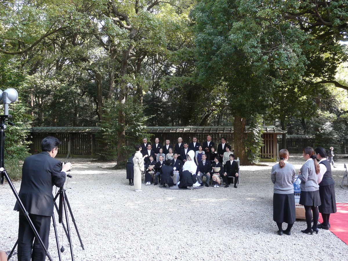 DavidYukioAmano's tweet image. #japon #japan #tokyo
Mariage au temple Meiji Jingu d'#Harajuku en 2010
