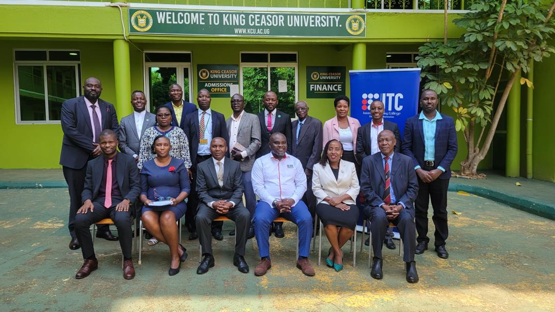 📢 Big News. King Ceasor University &amp; the Insurance Training College of Uganda (ITC) have signed a Joint MOU today.🎓 In future, all KCU degrees will come with ITC certification — empowering graduates with dual credentials. #KCUExcellence #ITC #PartnershipForSuccess #KCUUpdates