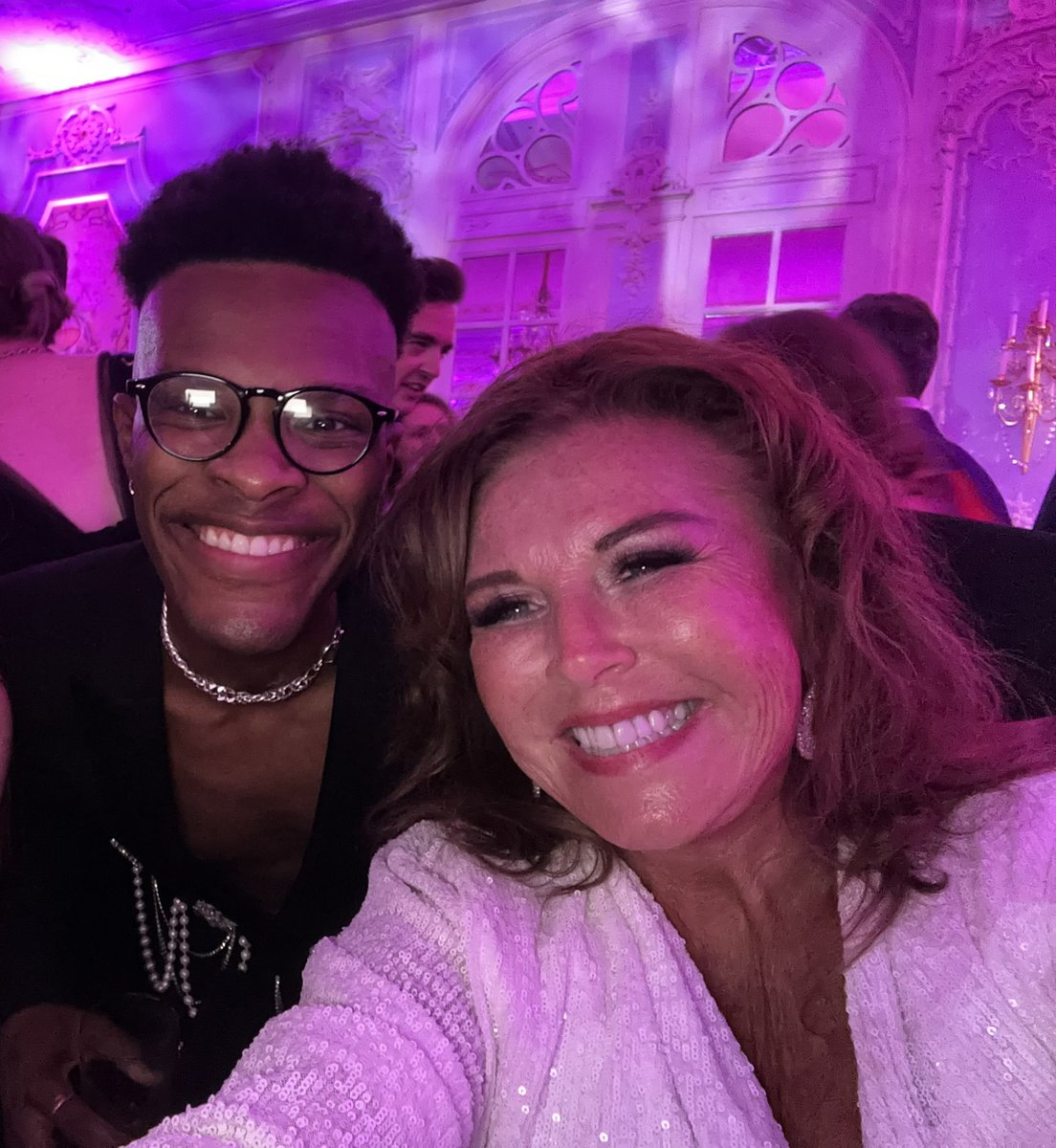 So lovely to meet Orfeh and Abby Lee Miller last night 🥹