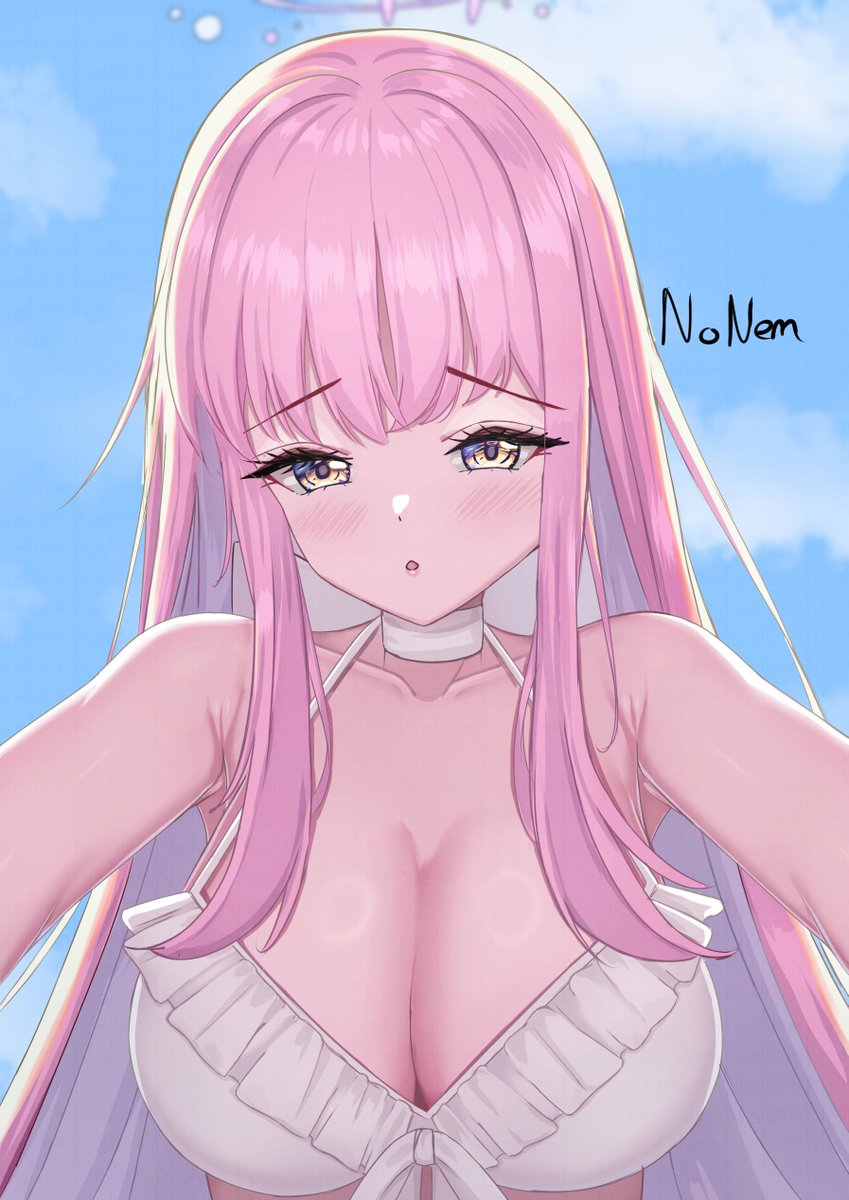 nonem_art's tweet image. Mika swimsuit
#聖園ミカ #ブルアカ #BlueArchive