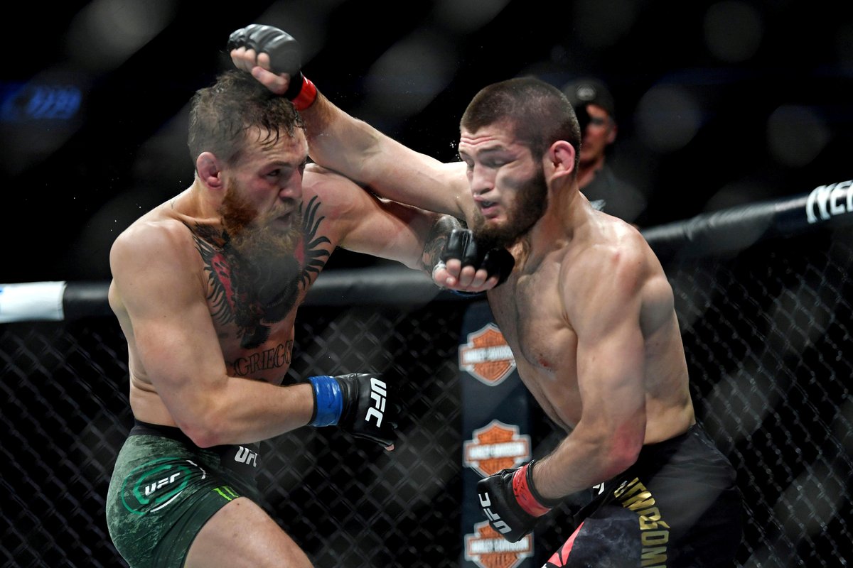 AllOutFighting's tweet image. Conor McGregor can't resist X-rated outburst at Khabib Nurmagomedov
alloutfighting.com/news/conor-mcg…