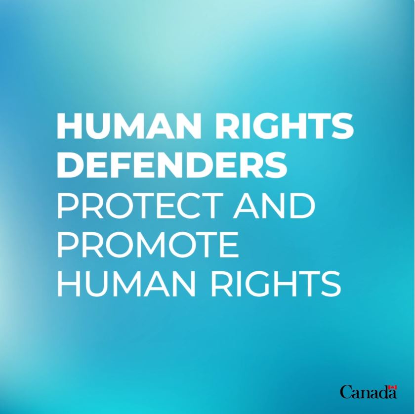 CanHCKenya's tweet image. Human rights defenders -
✍️ Journalists
🤝 Civil society
🕊️ Women peacebuilders
We will continue to support and recognize the important work of those on the front lines defending human rights.
#StandUp4HumanRights