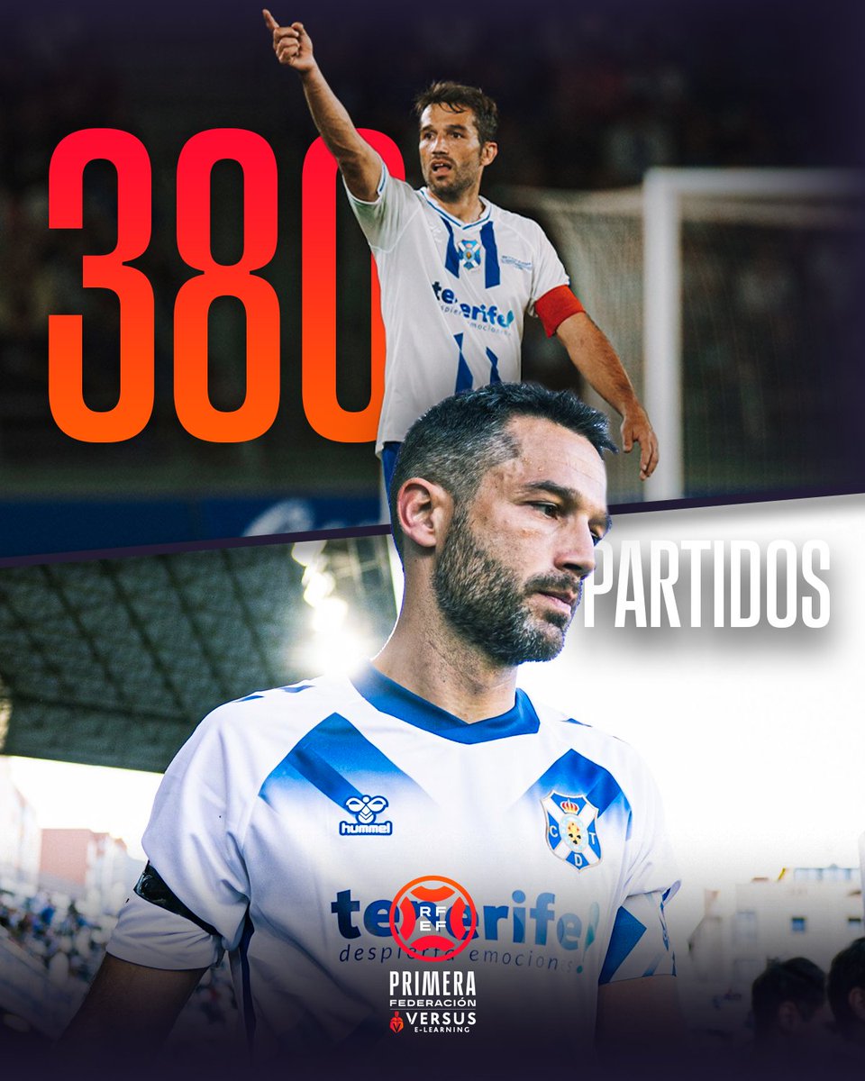 Primera_RFEF's tweet image. ✨ 380 partidos después, la ilusión sigue intacta.

🤍💙 𝗔𝗶𝘁𝗼𝗿 𝗦𝗮𝗻𝘇 comenzará su 𝟭𝟮ª 𝘁𝗲𝗺𝗽𝗼𝗿𝗮𝗱𝗮 con el @CDTOficial.

#PrimeraFederación | #VersusELearning