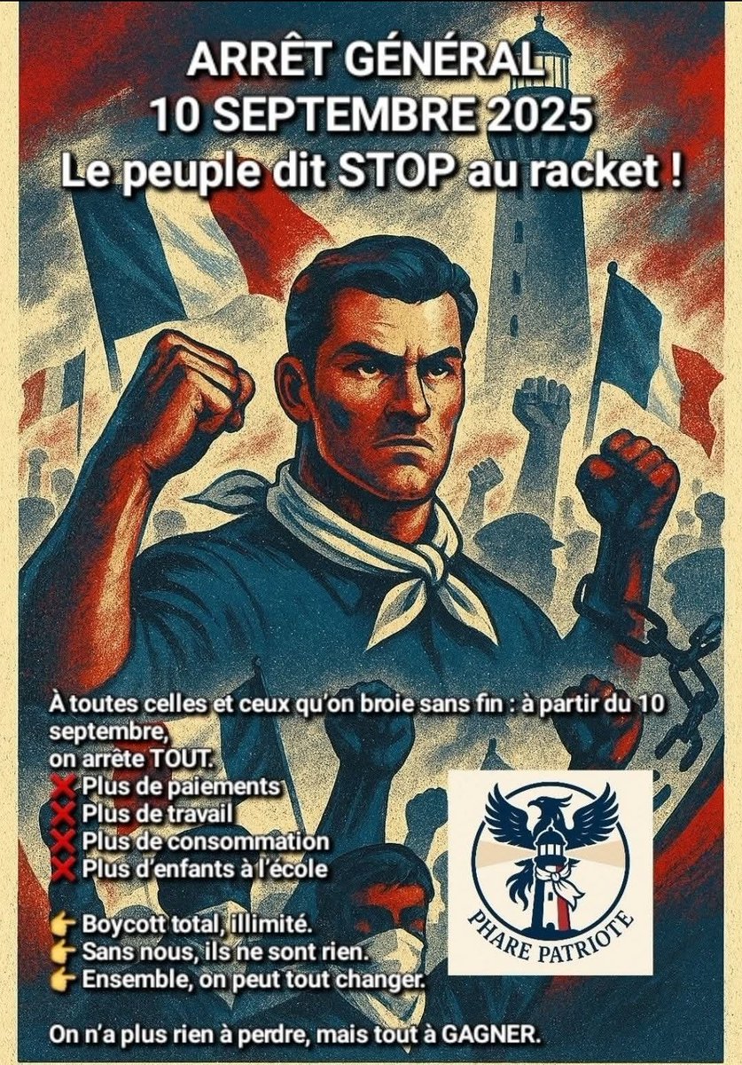 Soyons libres !
#10septembre2025 #10septembre