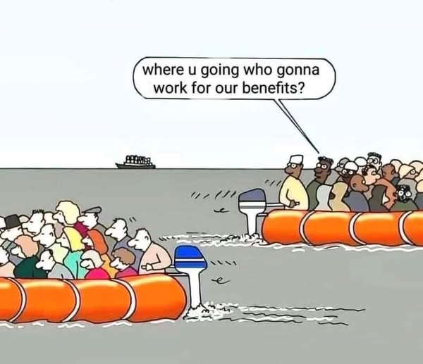 Very appropriate !! Would you get out of the UK if you had the chance??