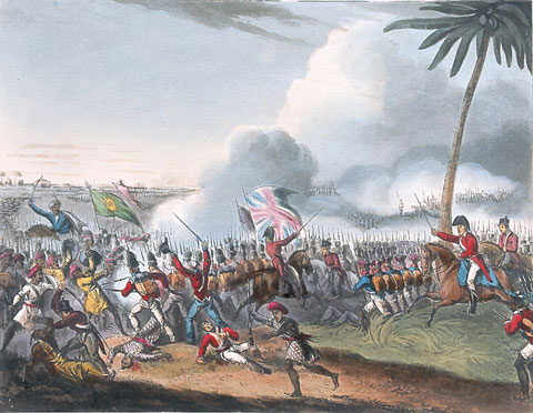 History_Mil's tweet image. March 27; 1799, en route to Seringapatam; British troops fought Tipu Sultan's army in Malavalli. While Tipu's forces had suffered 2000 casualties; the British had only 66.
The British Victory in Malavalli laid the road open to Seringapatam; the capital of Tipu Sultan鈥檚 Mysore.