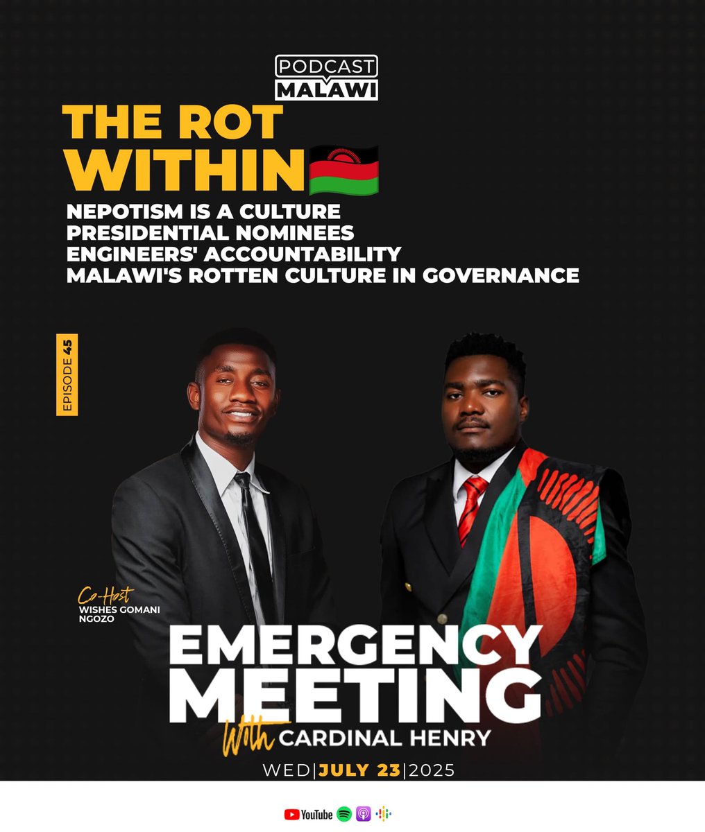 Catch the Emergency Meeting at 3PM CAT today:-youtu.be/1kfX0DBvPo0?si…