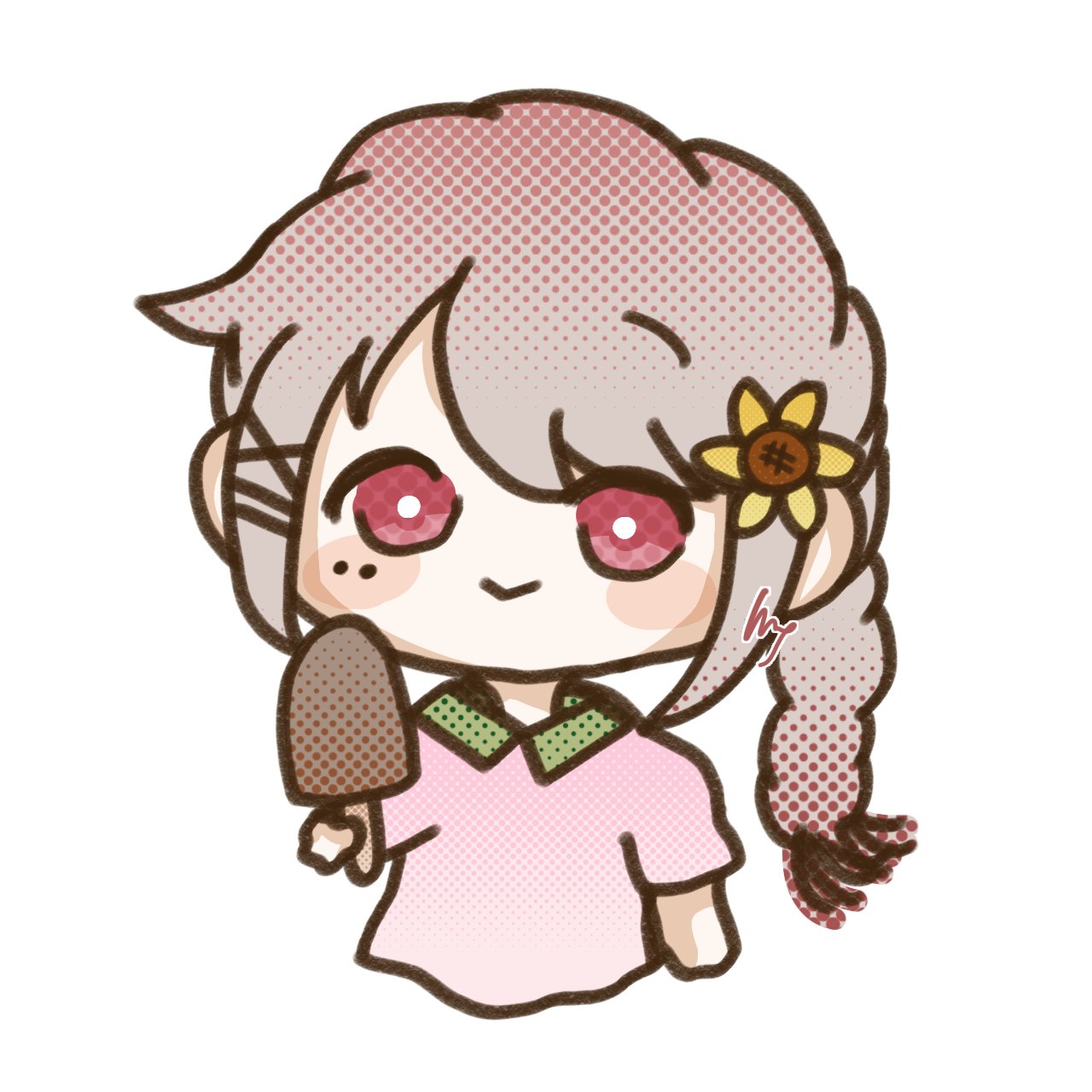なつめぐ　手描きイラスト　リクエスト Yahoo!オークション - 手描きイラスト 簡易リクエスト