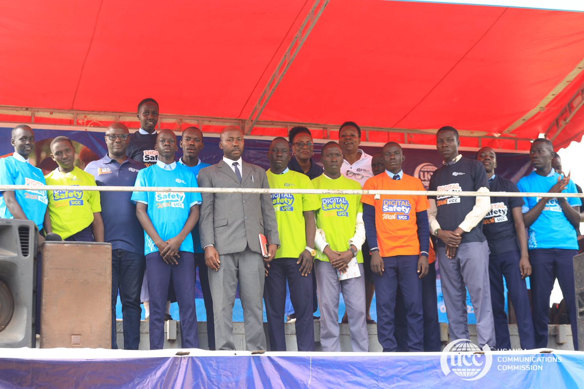 ConsumerUCC's tweet image. The Northern Edition of #uccdebate series taking place at Dara Christian High School,Lira district. Ucc launched the debate by addressing the schools assembly and sensitizing them #digitalsafety #illegitimatedevices #mobilemoneyfraud #consumerredresschannels
