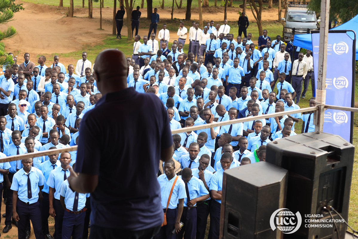 ConsumerUCC's tweet image. The Northern Edition of #uccdebate series taking place at Dara Christian High School,Lira district. Ucc launched the debate by addressing the schools assembly and sensitizing them #digitalsafety #illegitimatedevices #mobilemoneyfraud #consumerredresschannels