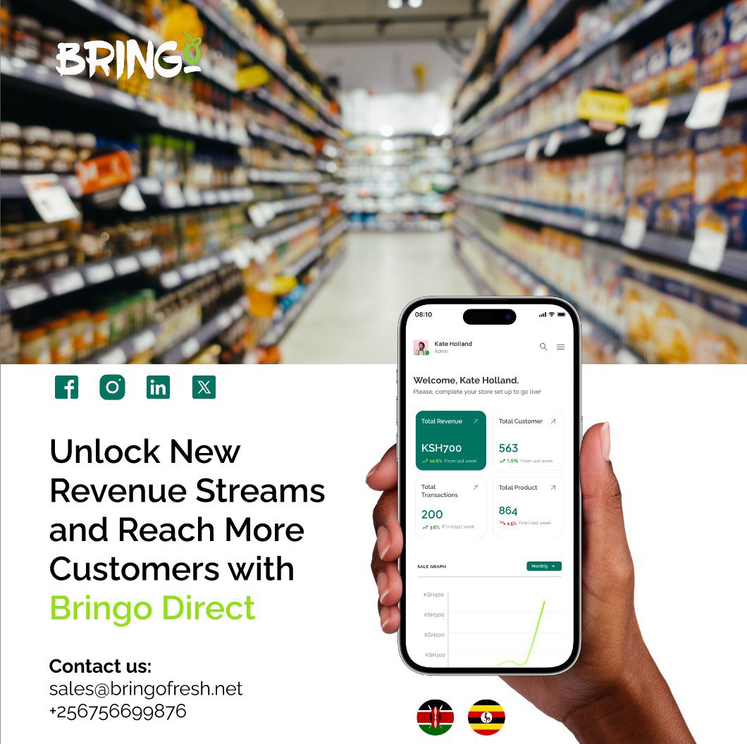 bringogroup's tweet photo. Want to grow your store’s sales without adding more shelf space?

Bringo Direct helps you reach more customers online and sell more with less hassle.

✔ Real-time insights
✔ Extra revenue
✔ Delivery support

Contact us: sales@bringofresh.net

#BringoDirect #RetailGrowth https://t.co/bK5V3P41Nh