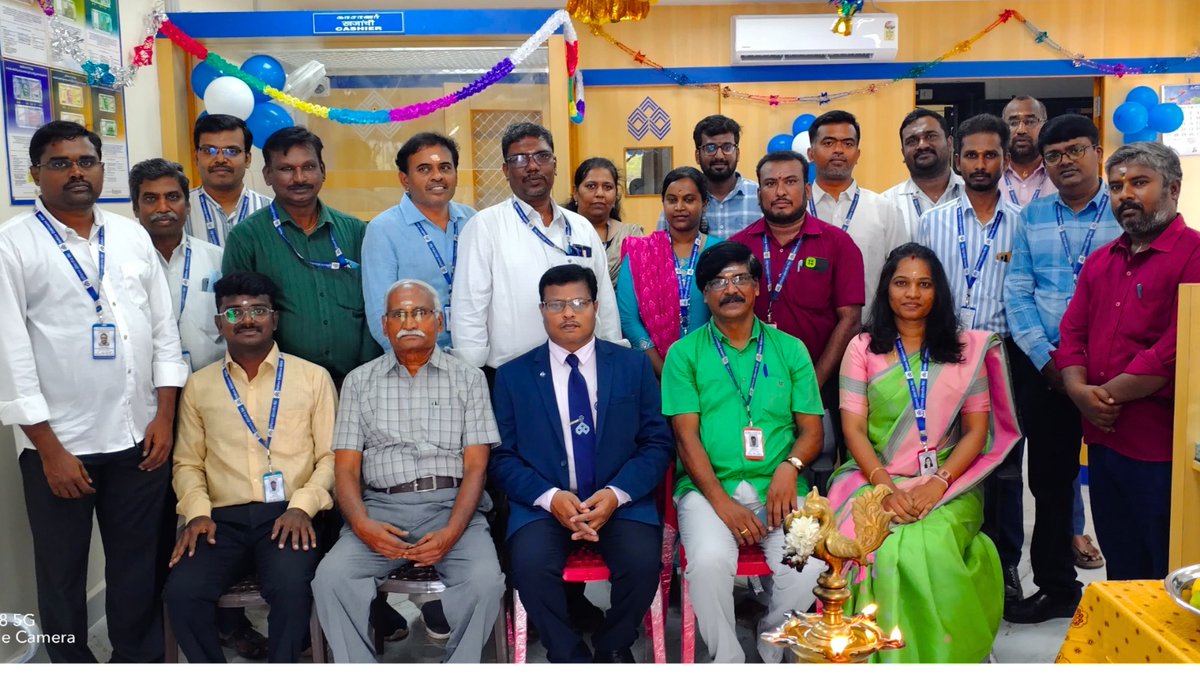 IOBIndia's tweet photo. 🎉 Inauguration Ceremony of our new branch BALAKRISHNAPURAM (3920) under Dindigul Region, held on July 21, 2025! 🎉

Inaugurated by Shri P. Chandra Kumar, Senior Regional Manager, Dindigul Region, in the presence of Shri Balaji B., Branch Manager.

📍 Location:
Indian Overseas Bank
No. 653/3A3, 4A4, Siluvathur Highway Road,
Balakrishnapuram, Dindigul – 624005
📞 Contact: 89259 53920

🎉 Let’s continue the journey together!

#GrandOpening #IndianOverseasBank #IOB #GoodPeopleToGrowWith #DFS #RBI