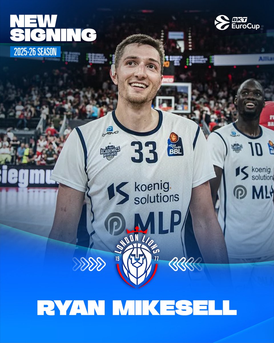EuroCup's tweet image. .@mikesell33 joins the @LondonLions! ✍️
📄 Read more: euroleaguebasketball.net/en/eurocup/new…