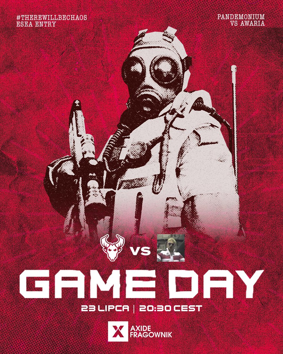 🔥GAME DAY🔥
Dzisiaj na AWARIA (nawet nie wiem co wymyślić do tego wtf) 

🆚AWARIA
🏆 <a href="/ESEA/">ESEA League</a> ENTRY
⏰ 20:30 CEST
📺@Lien - twitch.tv/lienisko

Dzisiaj do 0 na polaczkuwrodaczkuw?

<a href="/grzechuuu_/">Krux</a> <a href="/Voxu_cs/">Vox</a> <a href="/rabidcs/">rabid</a> <a href="/karwixcs/">karwix</a> <a href="/SNowRC_/">SNowRC</a> <a href="/Fajson279801/">Fajson</a> 

<a href="/Axidepl/">Axide.pl</a> 
#ThereWillBeCHAOS