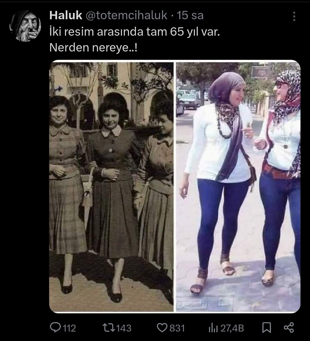 Katılıyorum tam 65 yıl var