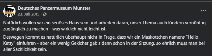 DasPanzermuseum's tweet image. Diese Erinnerungsfunktion von Facebook ist wirklich unterhaltsam nach fast 15 Jahren auf der Plattform.