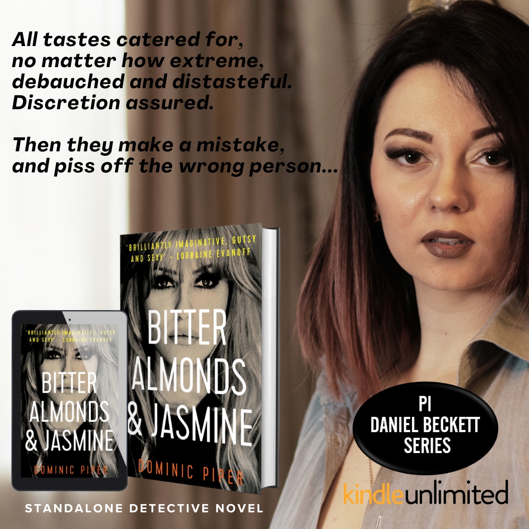 DominicPiper1's tweet image. Bitter Almonds & Jasmine. Dominic Piper.
"A complex, sexy and exciting tale, full of action (of all types!) and thrills. Loved it."
viewBook.at/BAAJ
#MustRead
#NeoNoir
#CrimeFiction
#Thriller