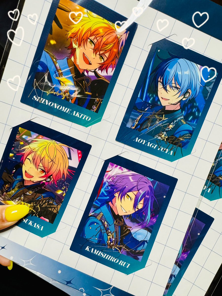 Rikachis2's tweet image. ユウキさん@uk_212spain から、ボーマスお疲れ様便が届いた〜😭‼️🎁⋆*
ちょっと(´._.`)シュンとすることあったりで、気持ちが少し落ち込んでたところに推しの顔面の良さに救われたよありがとう……🤤🧡🧡
あんスタコラボほんと最高だったからな〜!
いつもありがとう大切にする😭❤️❤️