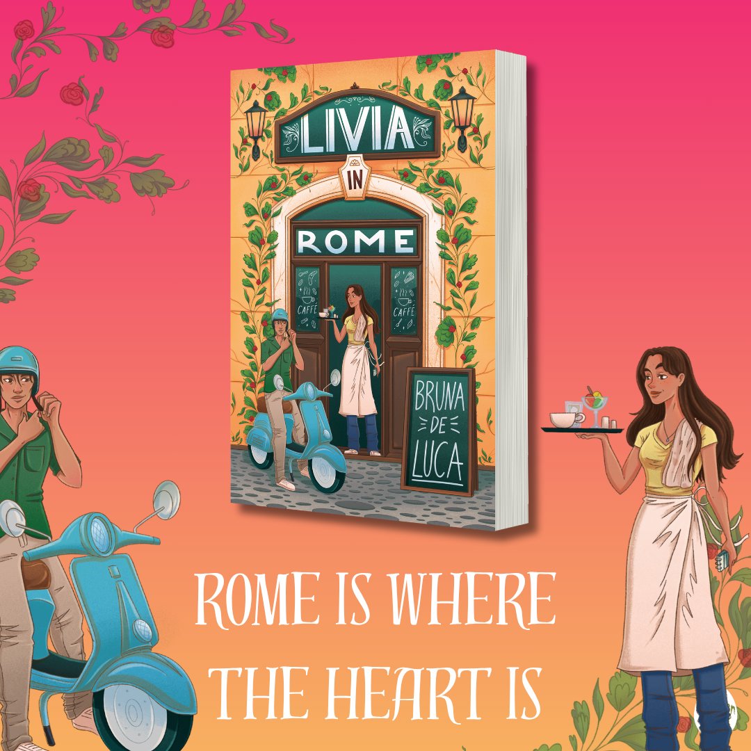 Catch us in Rome for the sun-drenched romance of the summer ☀️

A clean teen Italian adventure for fans of TO ALL THE BOYS I'VE LOVED BEFORE &amp; LOVE AND GELATO

Could Rome be where the heart is? 💞