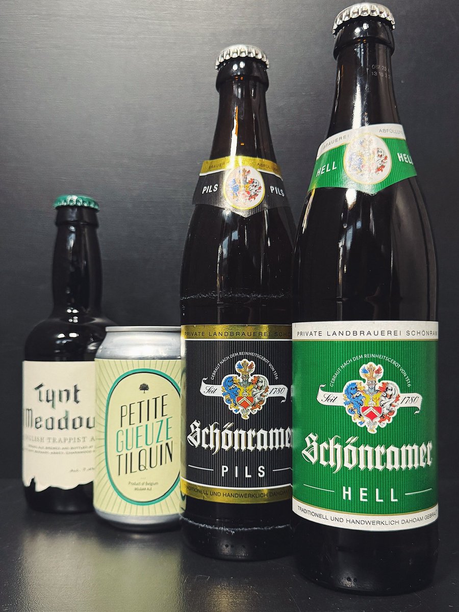 Fresh bits

The world’s first canned Gueuze!
Pils and Hells from Schonram
Local monk vibes

Available now brewcavern.co.uk