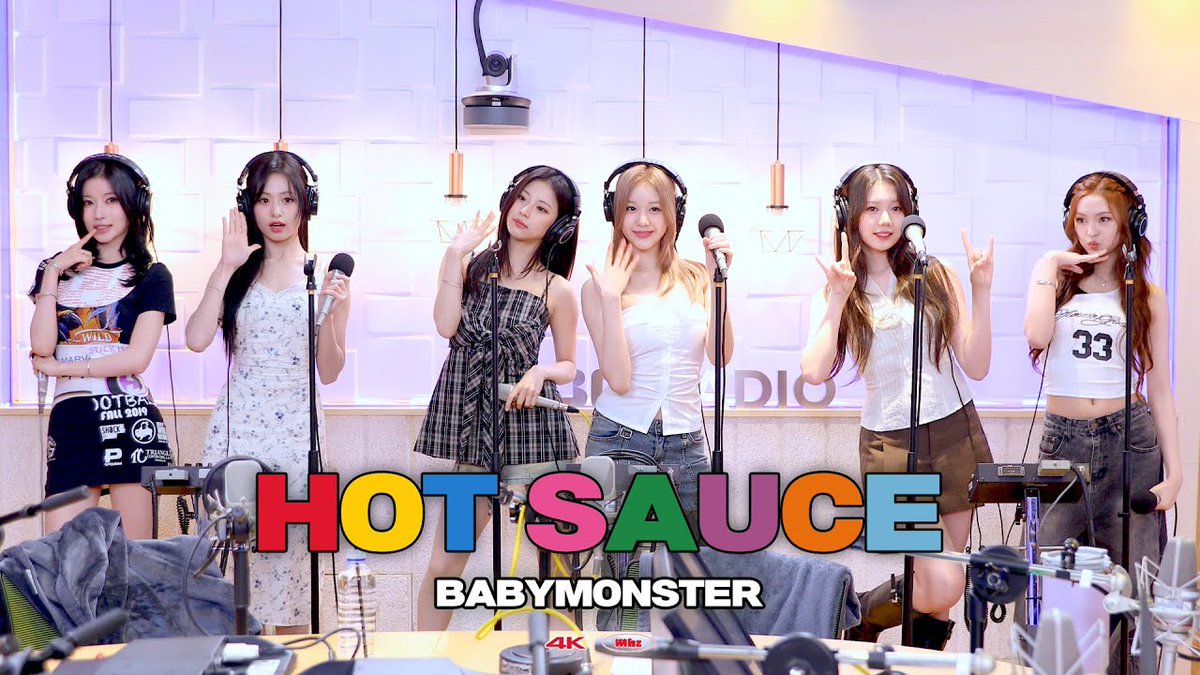 YGFacts_sprt's tweet image. BABYMONSTER – 'HOT SAUCE' Live on MBC FM4U's “Noon Song of Hope”.
Watch NOW.
▶️ youtu.be/MsvyVyWV-GE?si…
#BABYMONSTER #베이비몬스터 @YGBABYMONSTER_