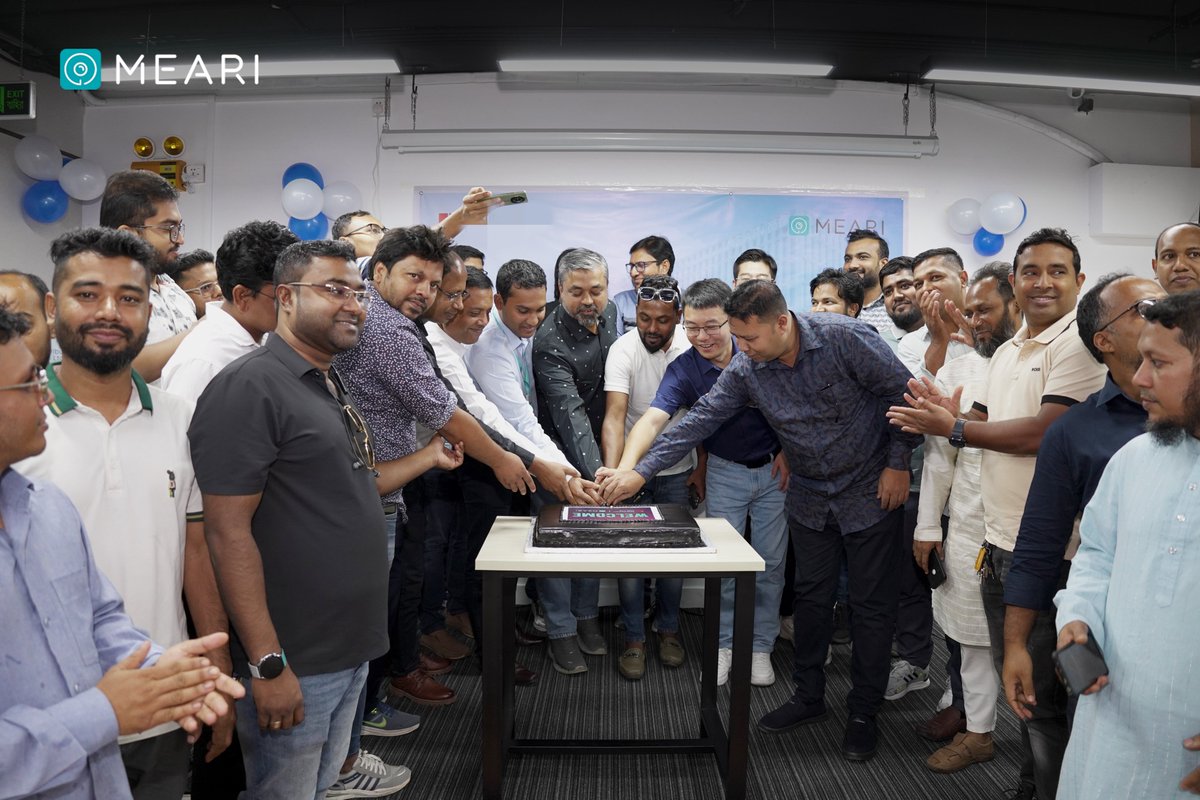 MeariGlobal's tweet photo. 🚀 Exciting Times in Bangladesh!
A huge shoutout to our amazing local partners and attendees—your passion and vision drive us forward! 
A big appreciation to our National Distributor Distribution Hub Ltd support to make this event successfully.
#MEARI #Innovation #ProductLaunch https://t.co/kMouphZSLP