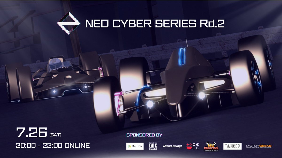 NEONFTPROJECT's tweet image. プレスリリース配信!
7月26日に開催されるNEO SERIES Rd.2のプレスリリースが配信されました!!
prtimes.jp/main/html/rd/p…
Youtubeでの配信もありますので、一緒に熱狂しましょう!