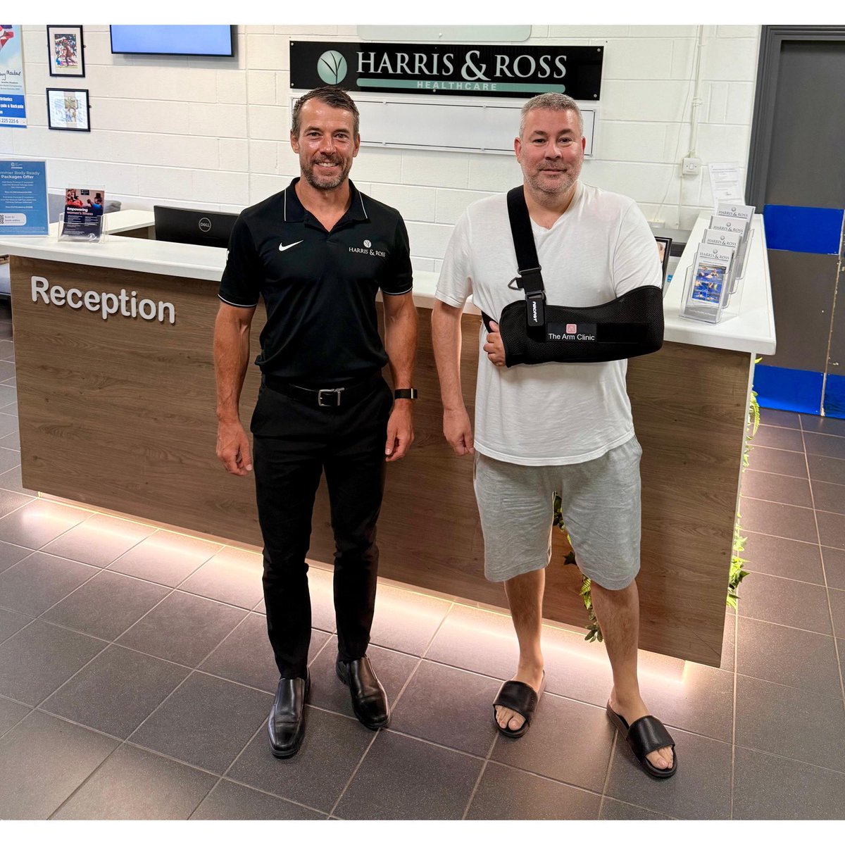 mjstocks1's tweet photo. First physio session done! I know it’s going to take time, patience&consistency to get fully back to normal. Huge thanks to #JeffRoss & team at Harris&Ross for your support and dedication to my recovery.
#RecoveryJourney #PhysioInProgress #ShoulderSurgeryRecovery #OneStepAtATime https://t.co/LMqibJcZk9