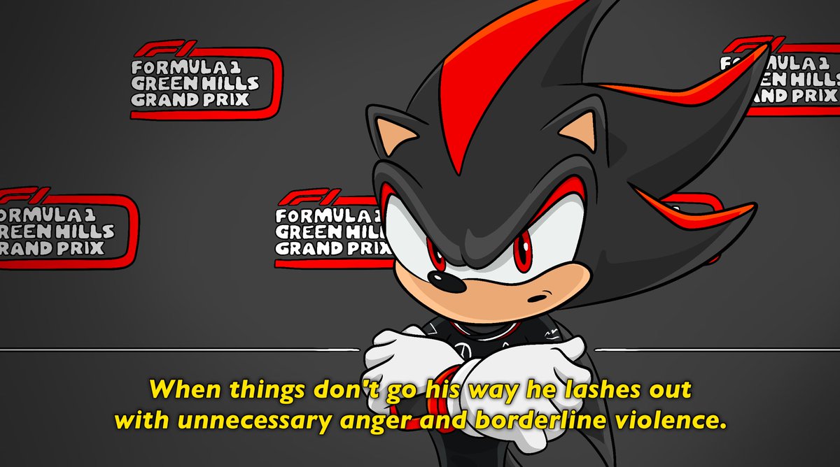 simply lovely ❤️

#SonicTheHedgehog #ShadowTheHedgehog #F1
