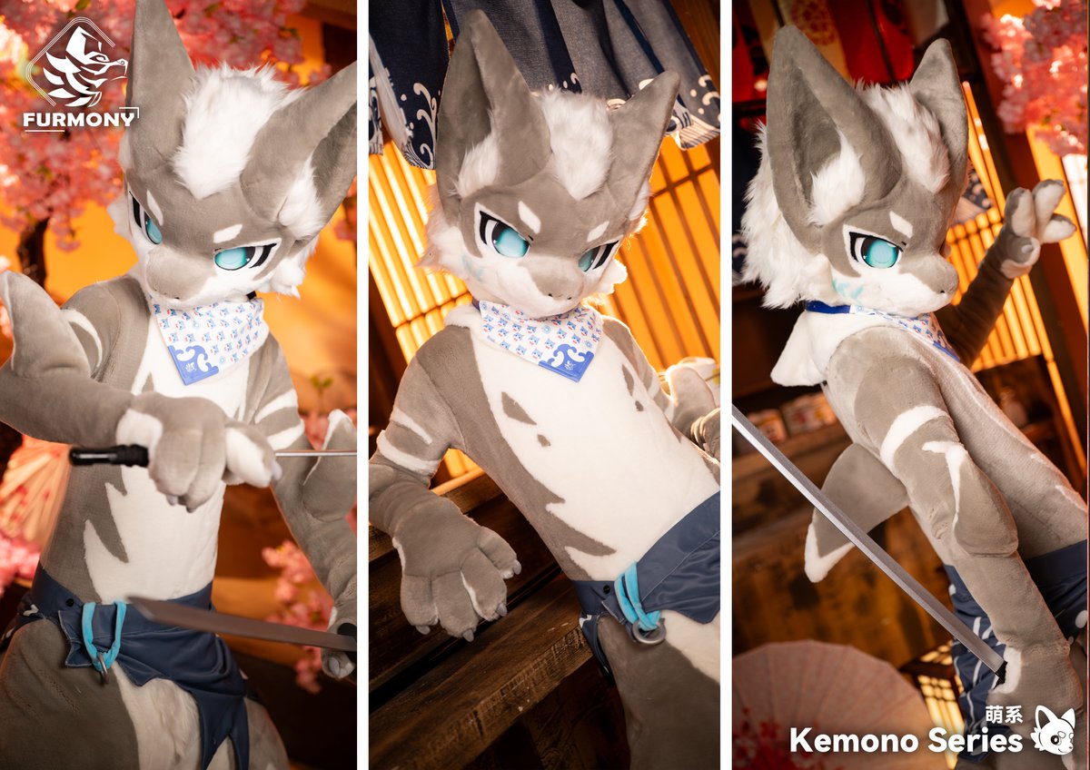 【新キャラ外観展示】

「浅海のオナガザメ、でも甘いものには目がない！ 10月末のあの日は、お菓子がたくさんもらえるらしいぞ！ こんなの、本サメなしではありえない！ もっと！もっと甘いものをよこせー！」

<a href="/NotADog_01/">零犬（裏）</a>  家の子です～ 

#furmony #furry #fursuit #鸿萌造物"