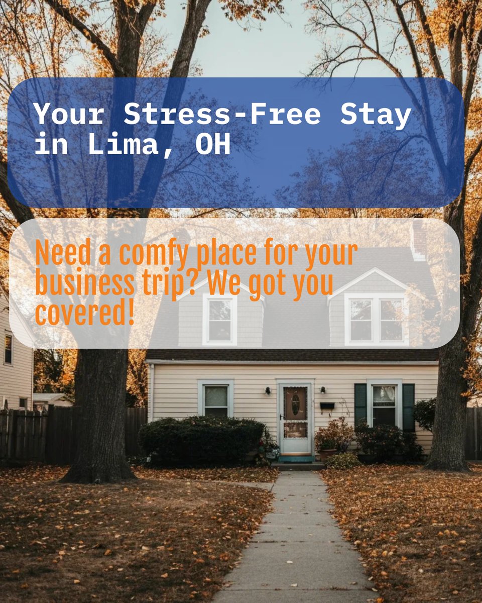 CORI_LLCCol's tweet image. Busy professional heading to Lima, OH? Check into our business-ready Airbnb anytime—no hassles! 🏢💼 [centralohrealestateinvestment.com/go/business-re…]() #WorkWithEase