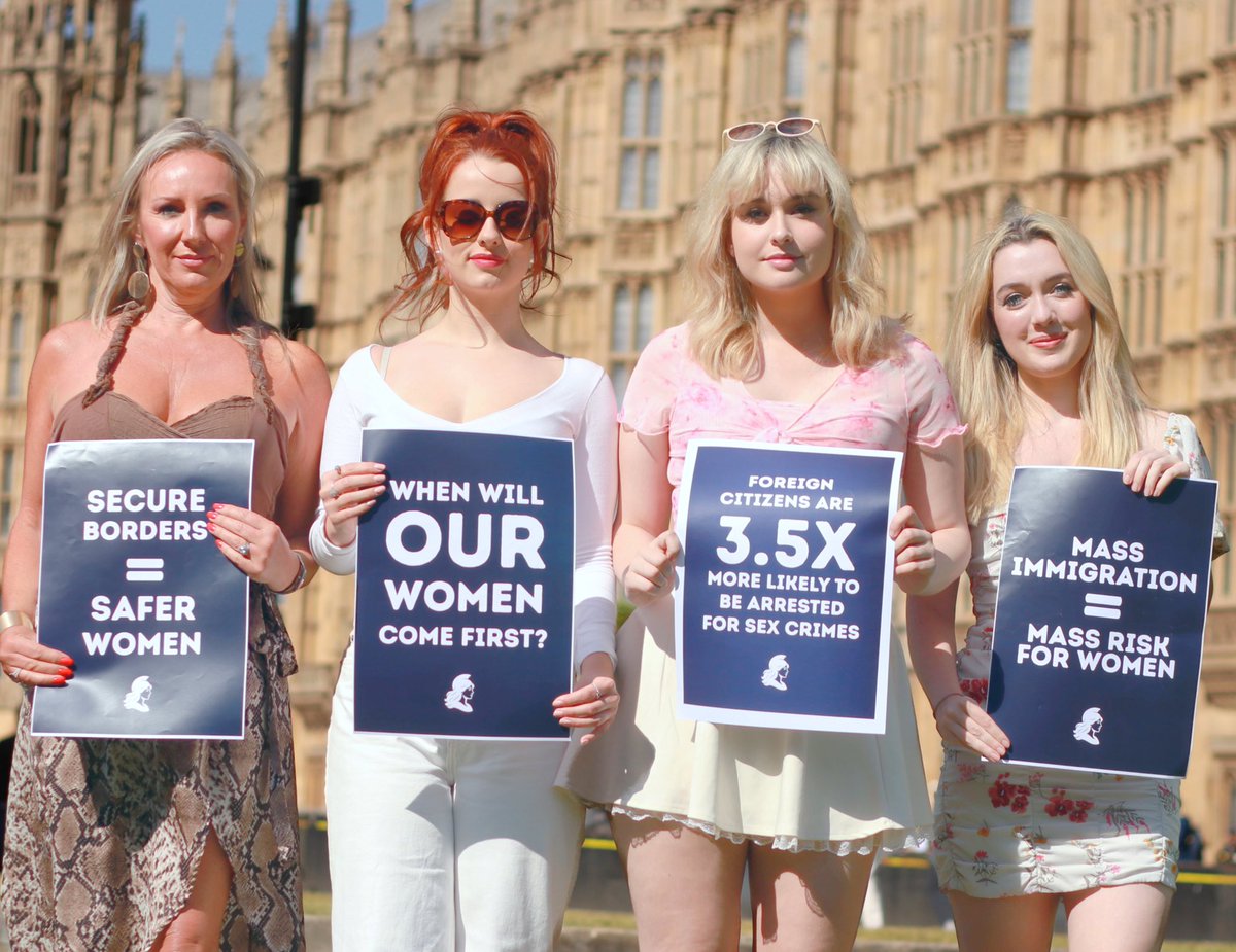WomenSafety_UK's tweet image. It is undeniable that mass immigration is making Britain unsafe.
Foreign nationals accounted for up to 23% of sex crime convictions between 2021 and 2023, despite being 9.3% of the population.