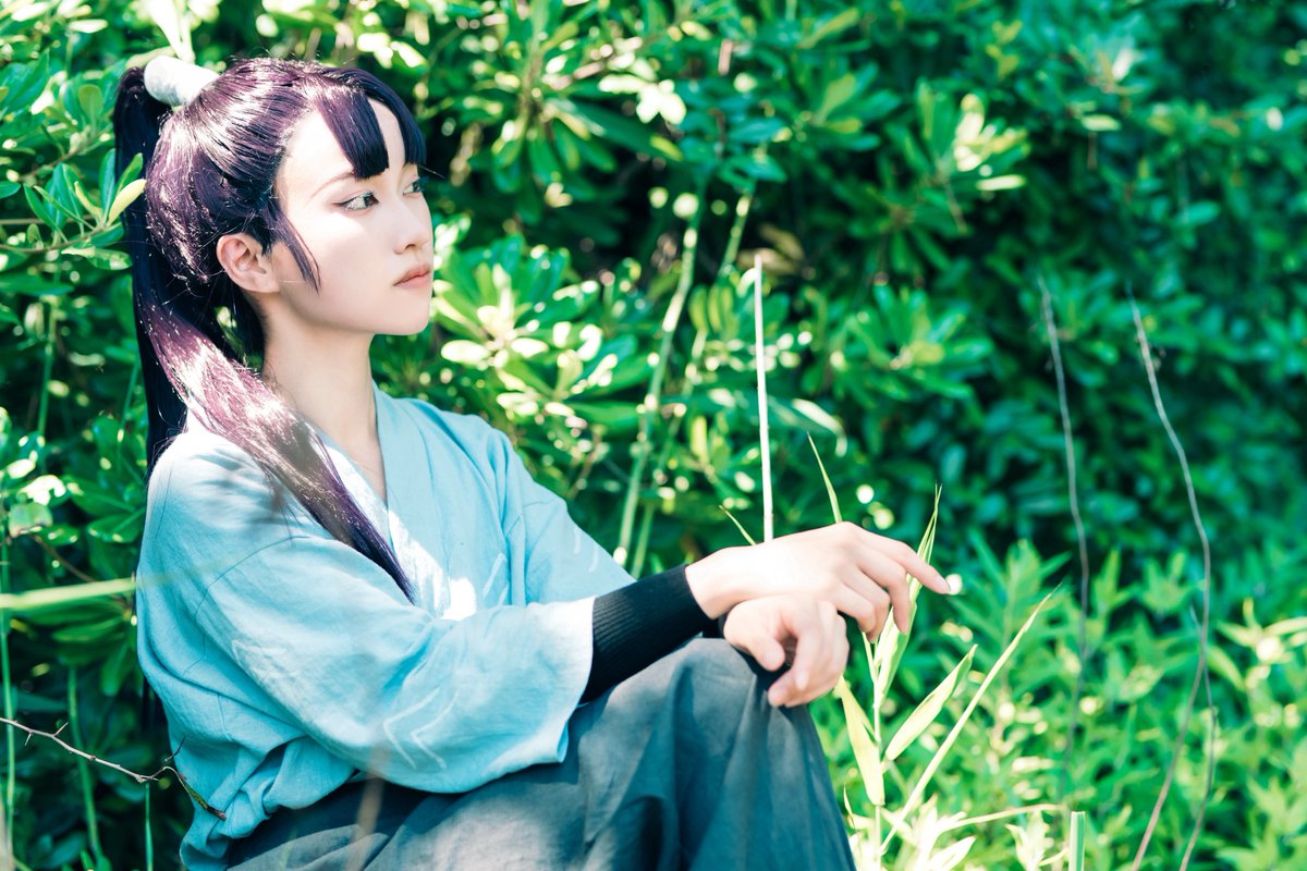 r_1632's tweet image. cosplay 
忍たま 立花仙蔵

                                     青水無月

p.@_machi_xx