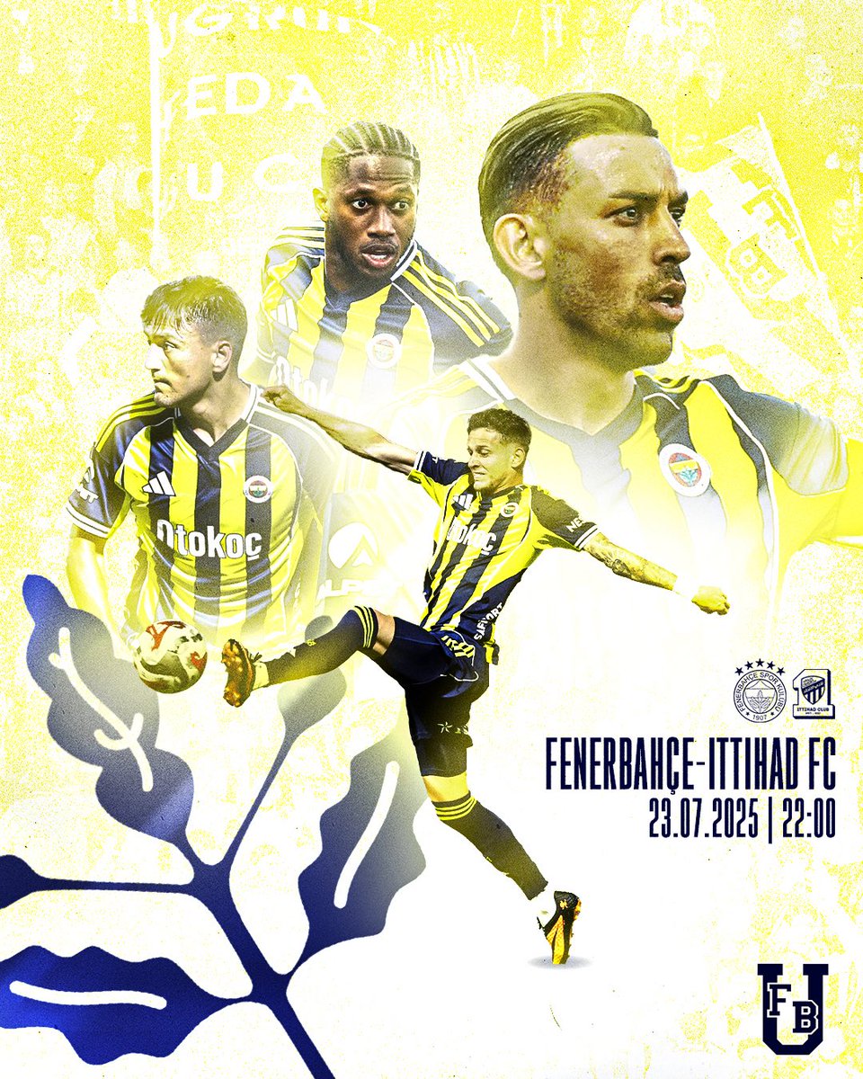 🏆Hazırlık Maçı
⚽ Fenerbahçe - Al-Ittihad
🏟 Estádio Municipal de Portimão 
🕖 22.00
#FenerinMaçıVar