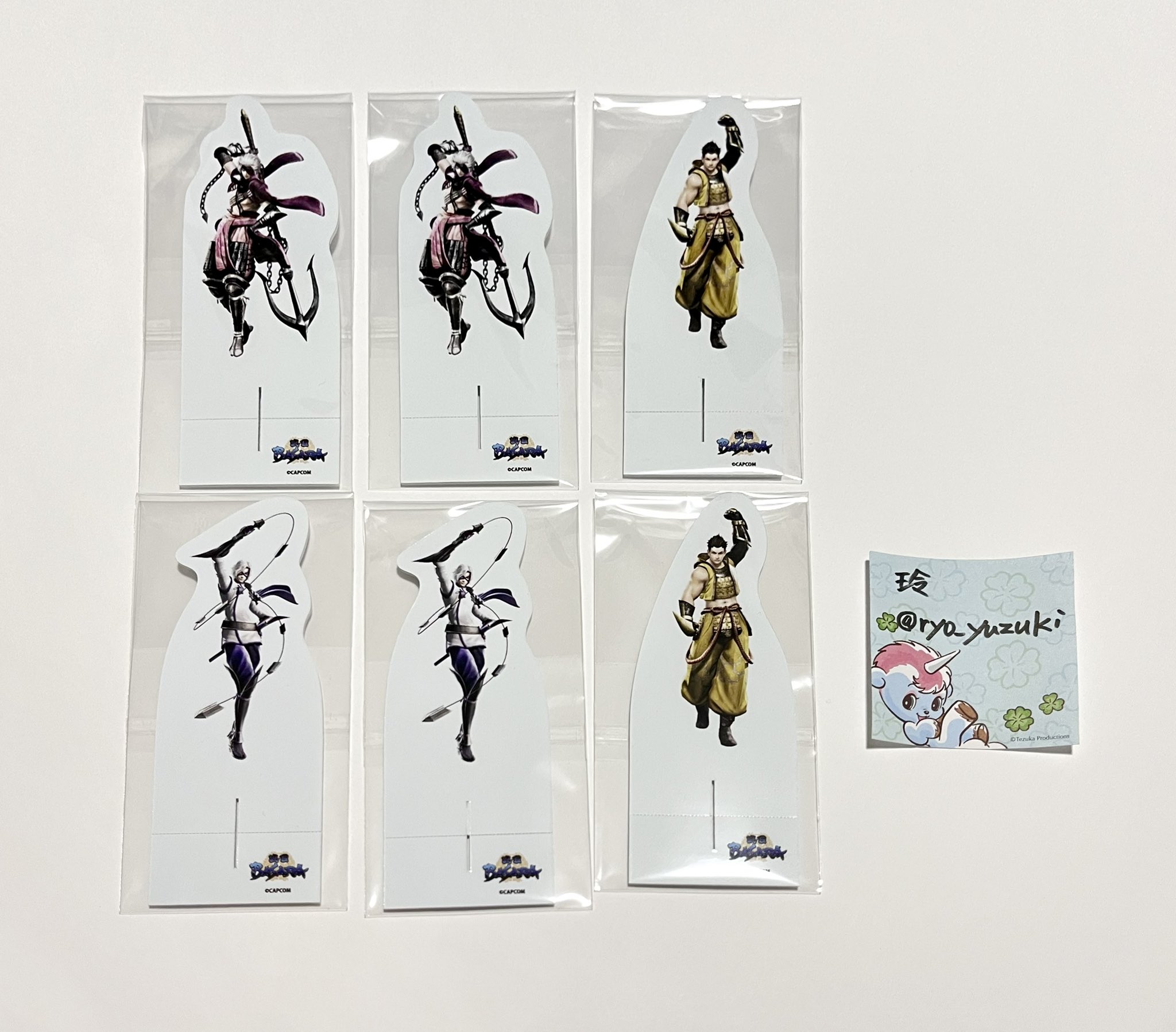 戦国BASARA　パセラコラボ　キャラスタンド　奥州　セット 玲-ryo-🐾🐶💜 on X: 
